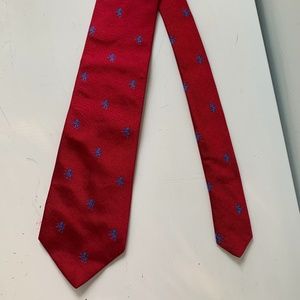 Red and Blue Ben Silverman Tie